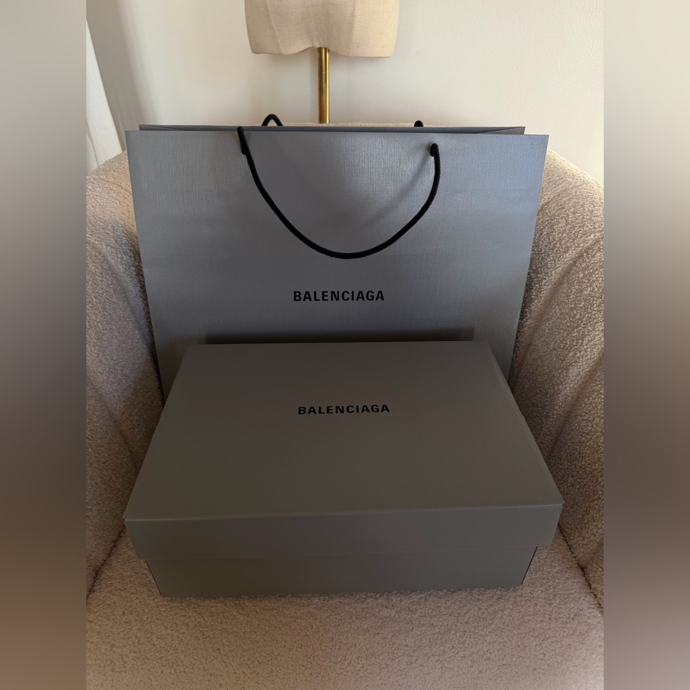 Balenciaga Paris Canvas Mule Sneakers | Pink | EU 39 | Full Set - Picture 15 of 15